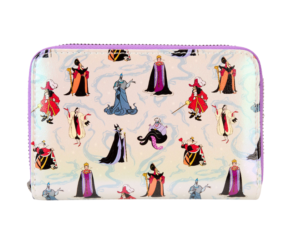 Loungefly Disney Villains Iridescent Wallet Collector's Outpost
