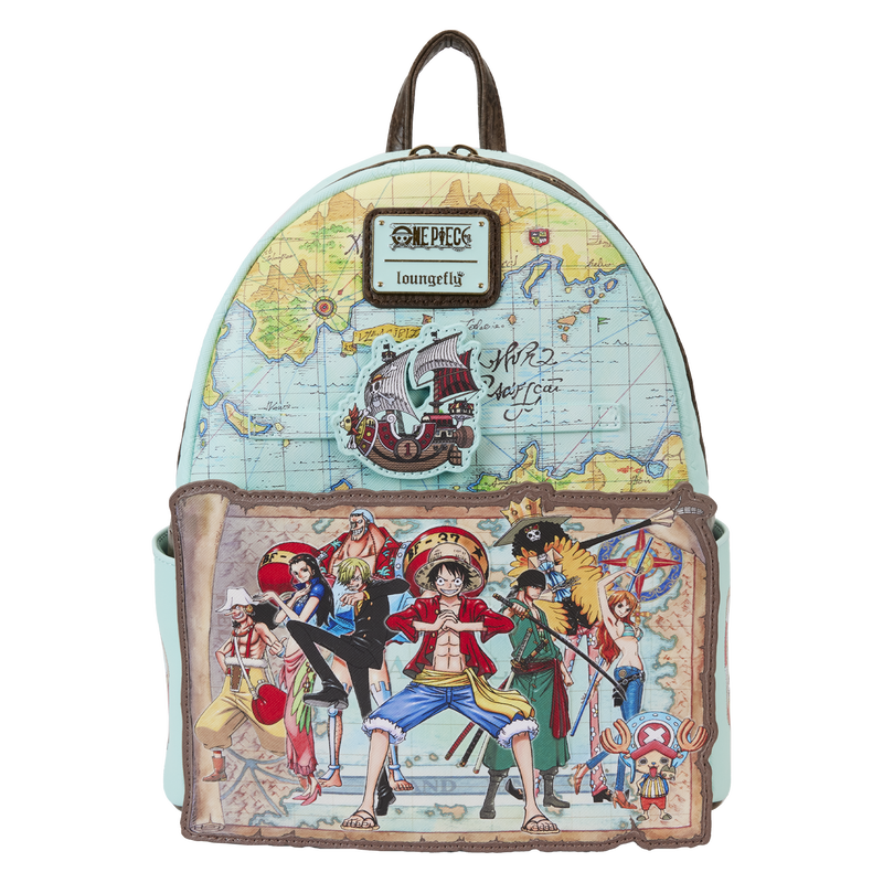 One Piece Loungefly Mini Backpack 25th Anniversary Straw Hat Crew Collector's Outpost