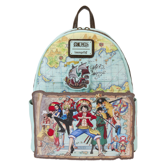 One Piece Loungefly Mini Backpack 25th Anniversary Straw Hat Crew Collector's Outpost