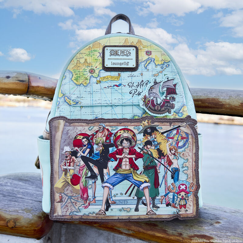 One Piece Loungefly Mini Backpack 25th Anniversary Straw Hat Crew Collector's Outpost